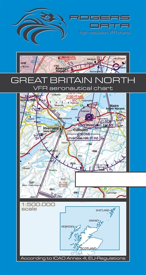 Rogers Data - Great Britain North VFR Chart